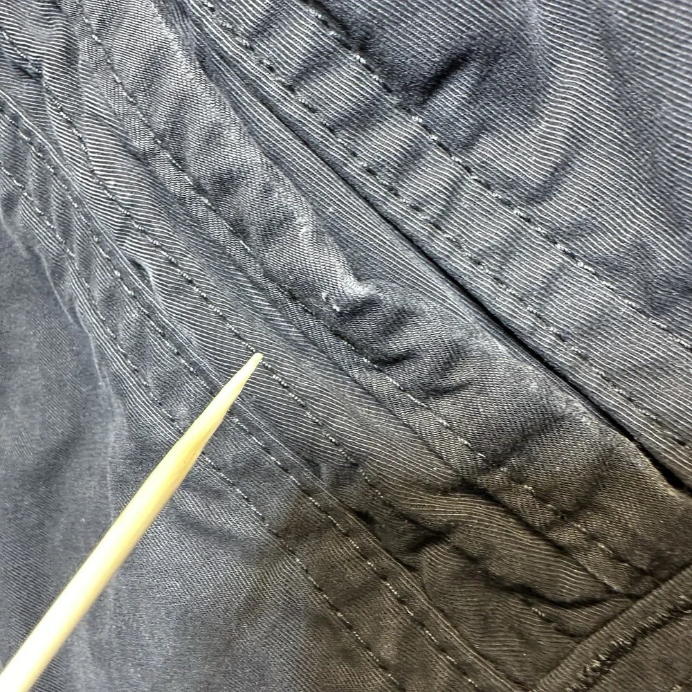 Abercrombie & Fitch Y2K Sentinel Jacket M Navy Blue Military Field Utility - Picture 14 of 14